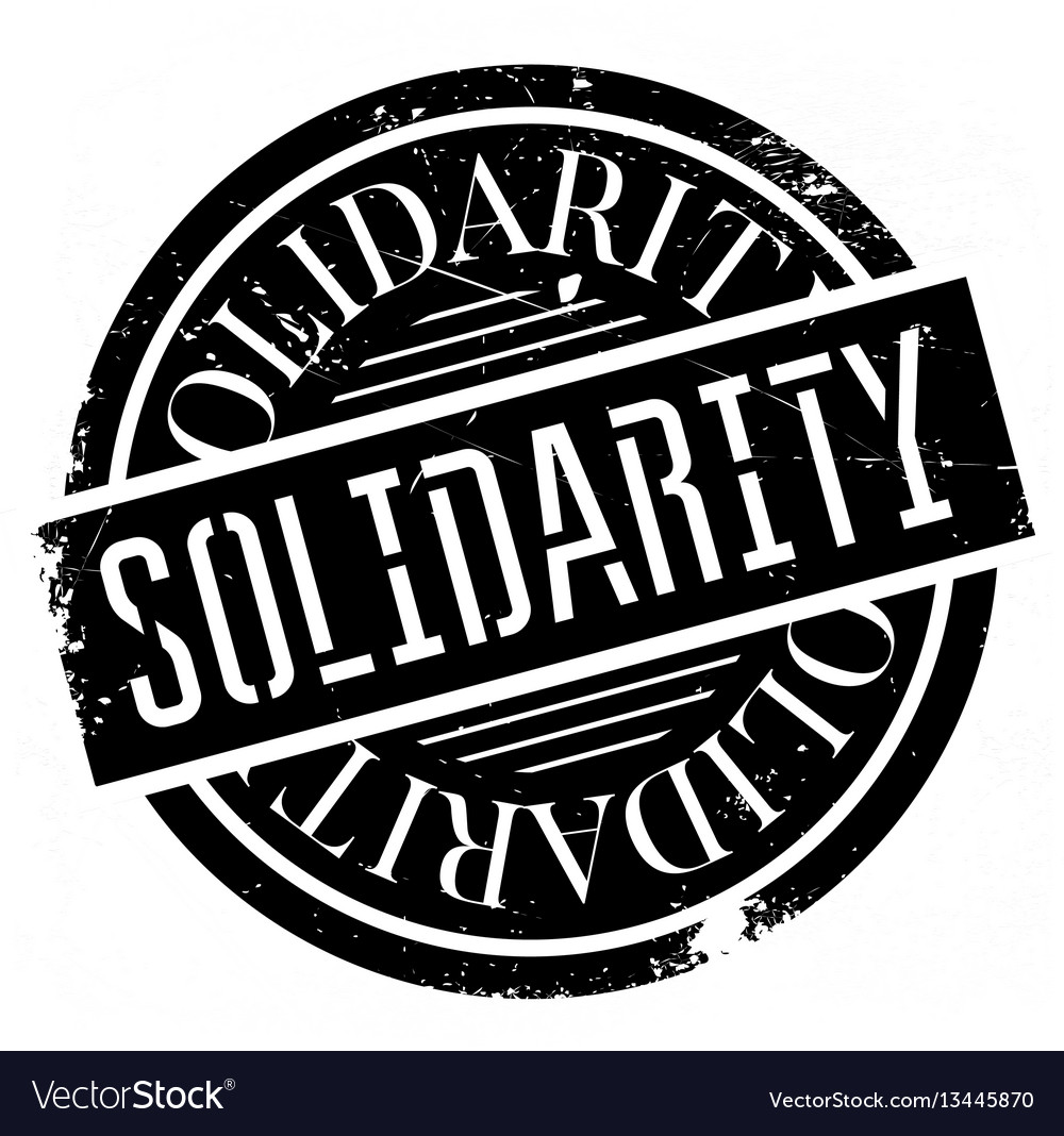 Solidarity rubber stamp