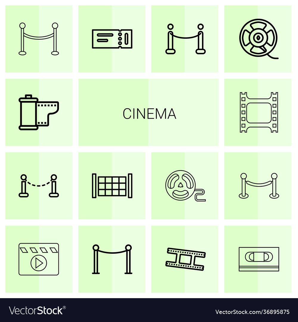 14 cinema icons