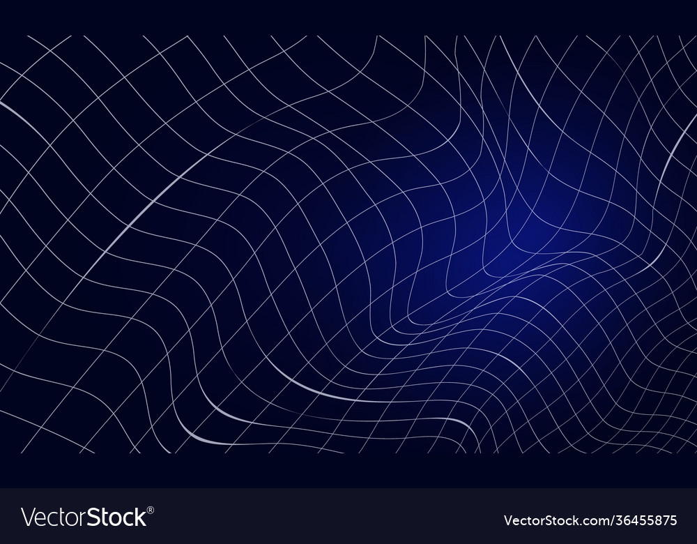 Abstract dark background with lines connection
