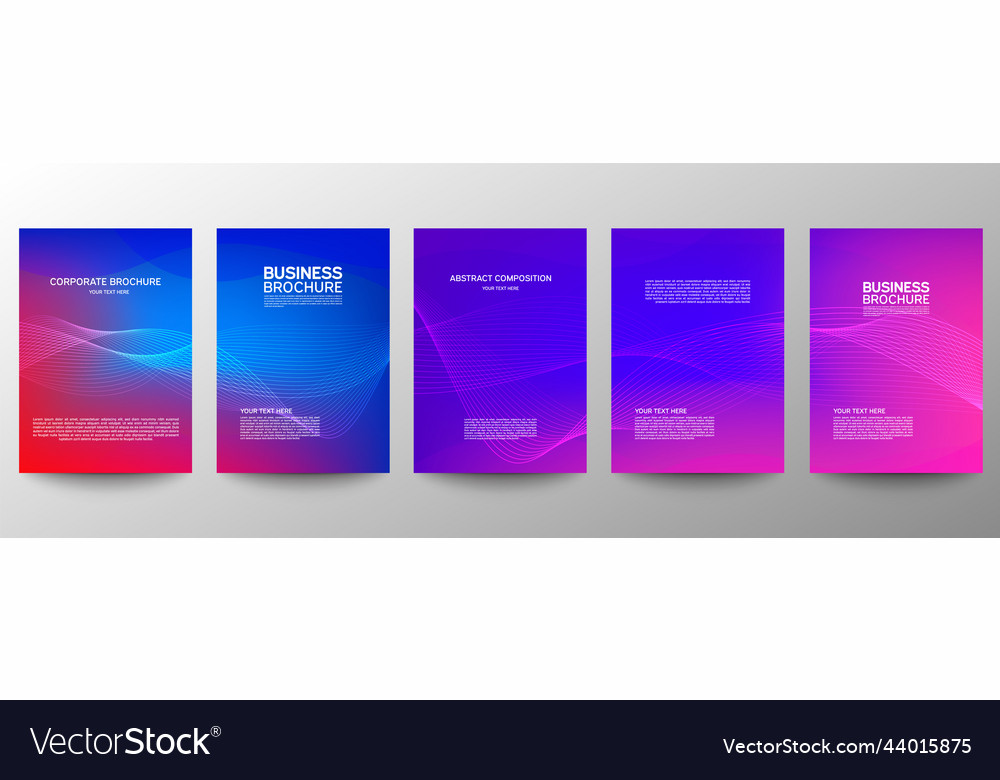 Cover geometric minimal set abstract line pattern vector image Cover geometric minimal set abstract line pattern