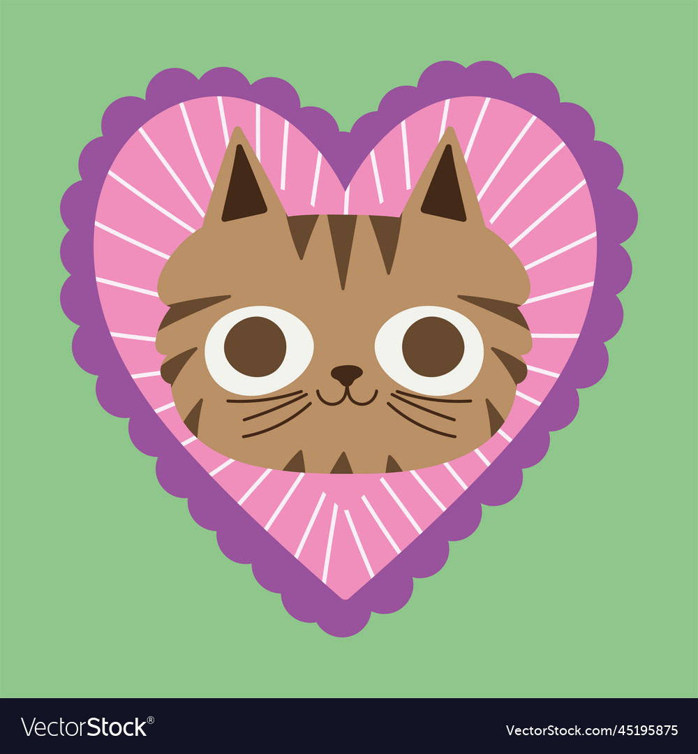 Cute Cat Face Royalty Free Vector Image VectorStock cute-cat-face-royalty-free-vector-image-vectorstock