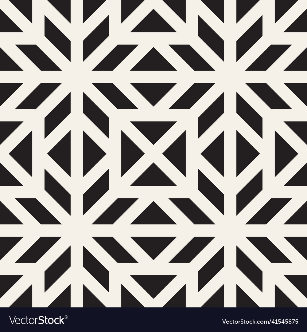 Seamless pattern repeating geometric elements vector image Seamless pattern repeating geometric elements