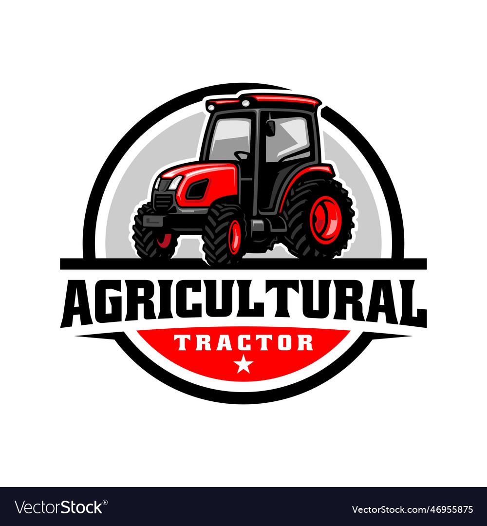 Tractor logo image Royalty Free Vector Image - VectorStock