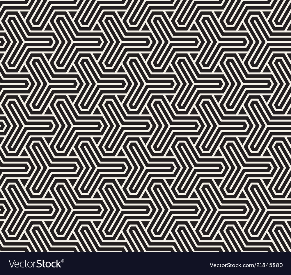 Abstract Geometric Tiling Pattern