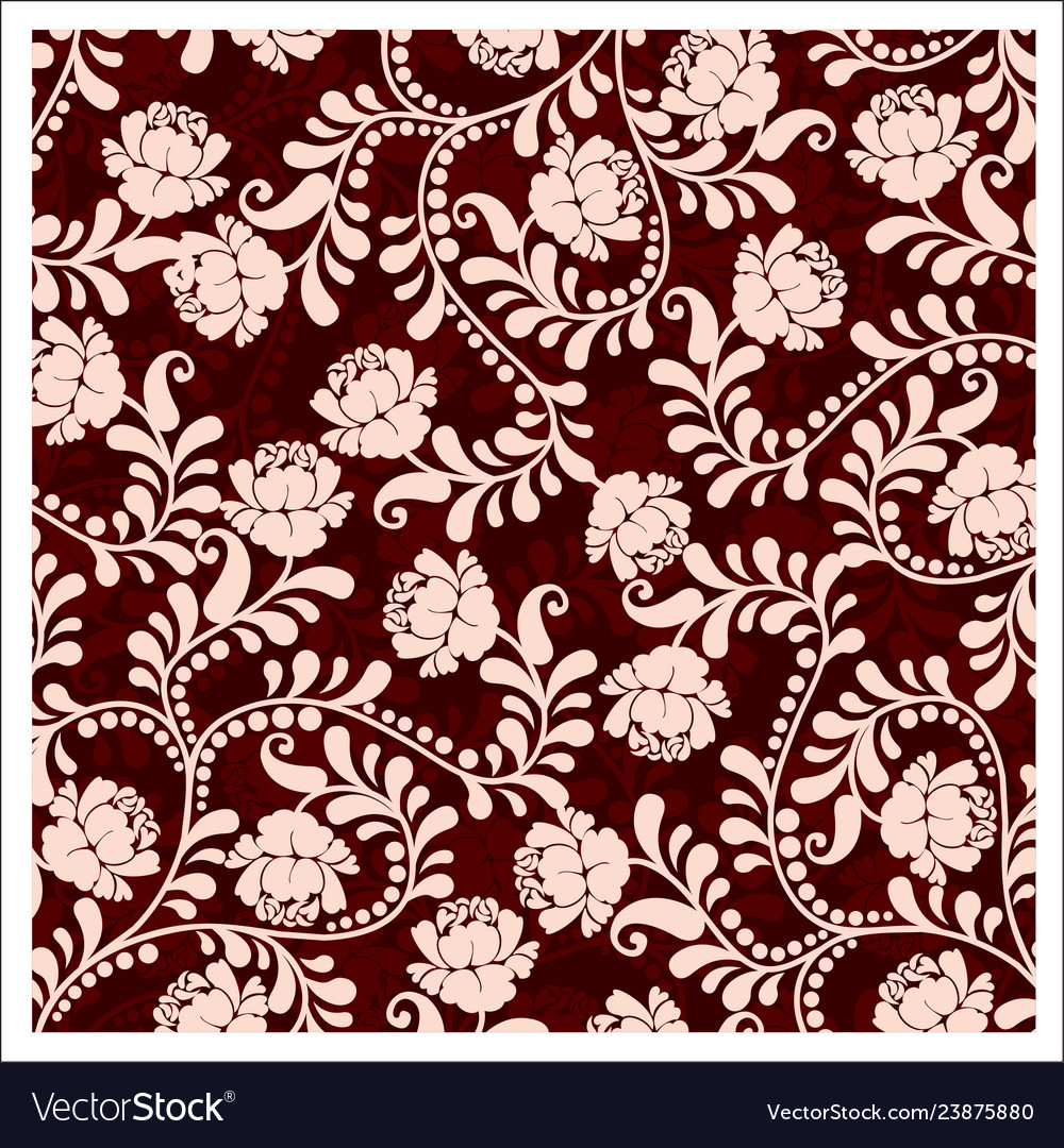 Batik design style patterns are same for fabric vector image Batik design style patterns are same for fabric