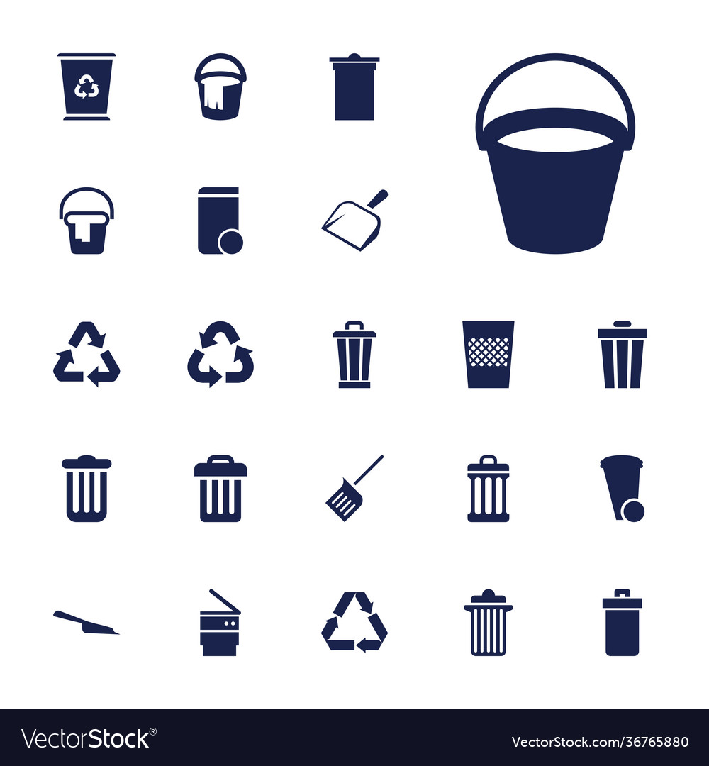 Garbage icons