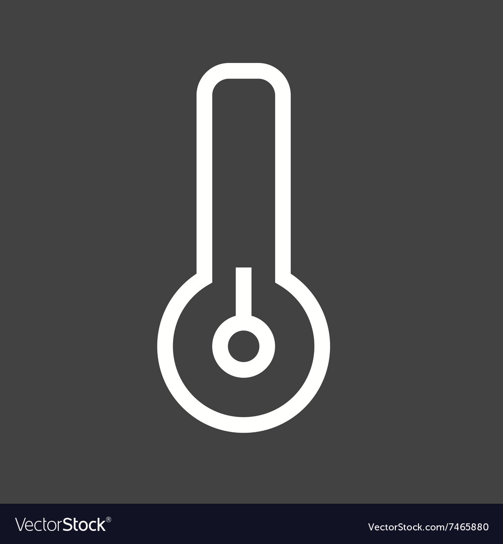 Low temperature Royalty Free Vector Image - VectorStock