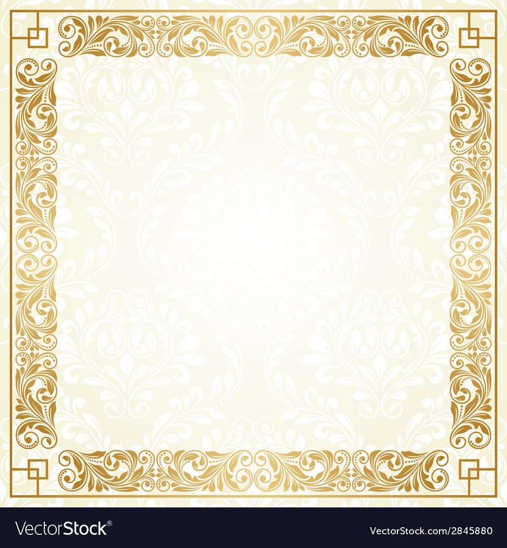 Vintage greeting card Royalty Free Vector Image