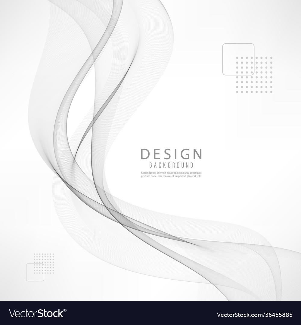 Abstract Gray Wave Background