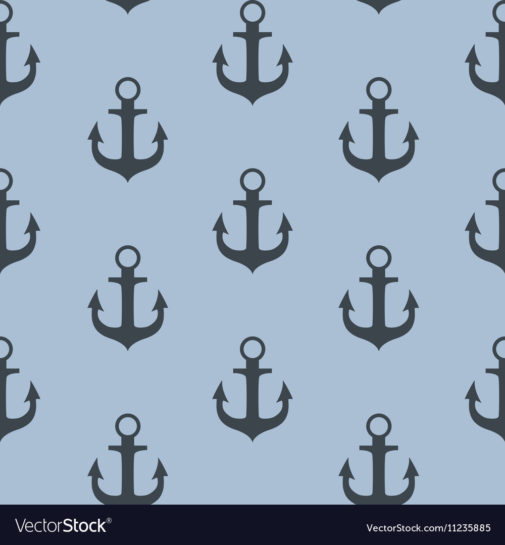 Anchor seamless pattern background