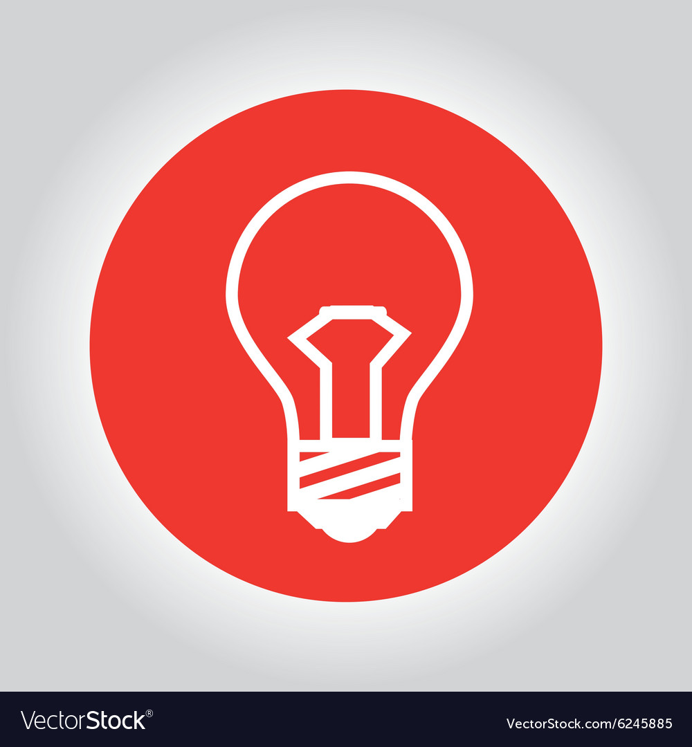 Bulb light Royalty Free Vector Image - VectorStock