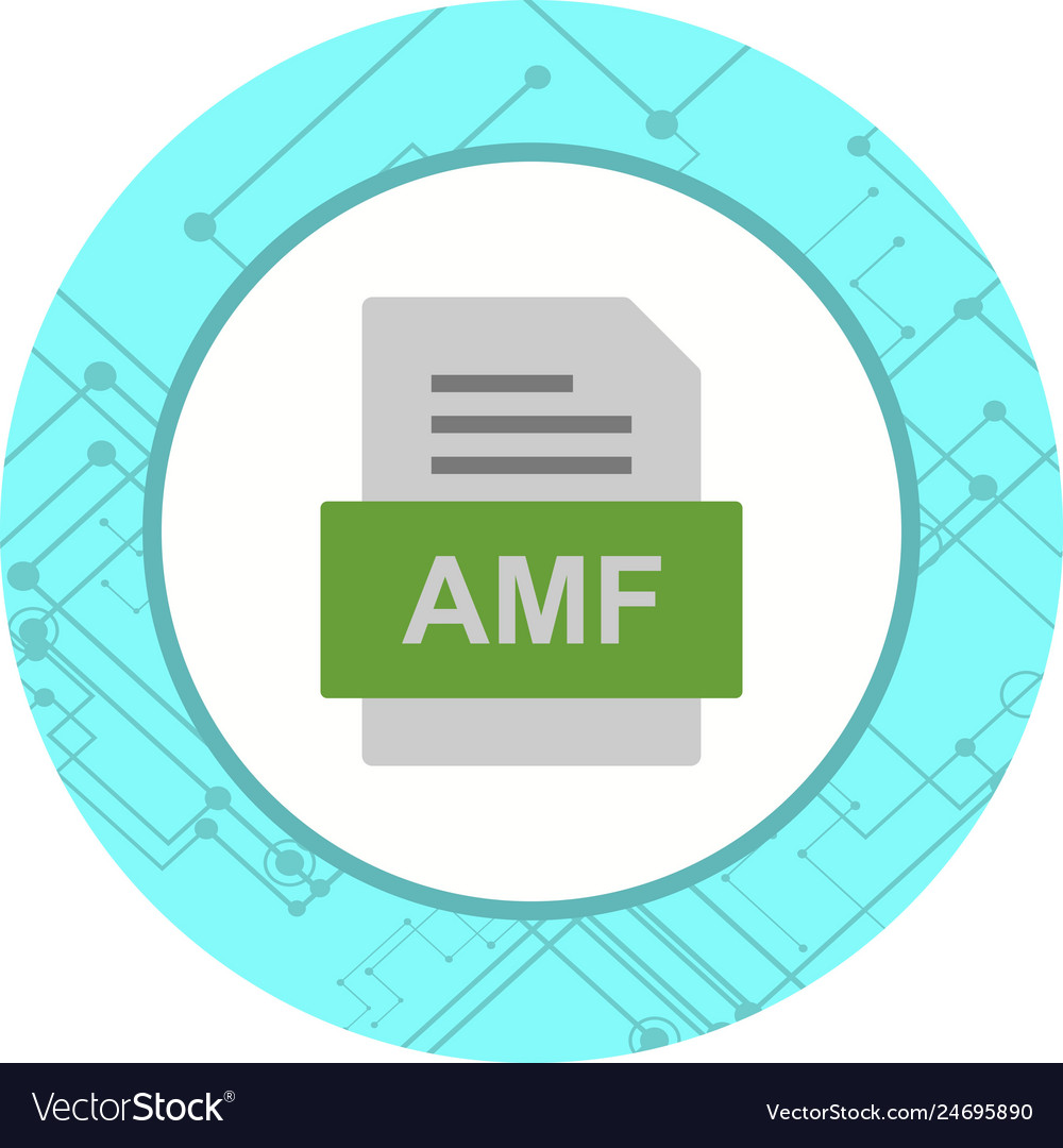 Amf file document icon