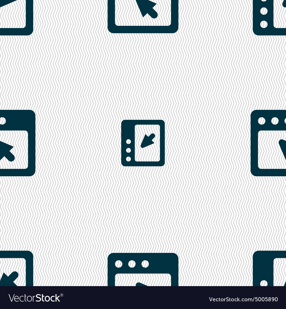 Dialog box icon sign seamless pattern