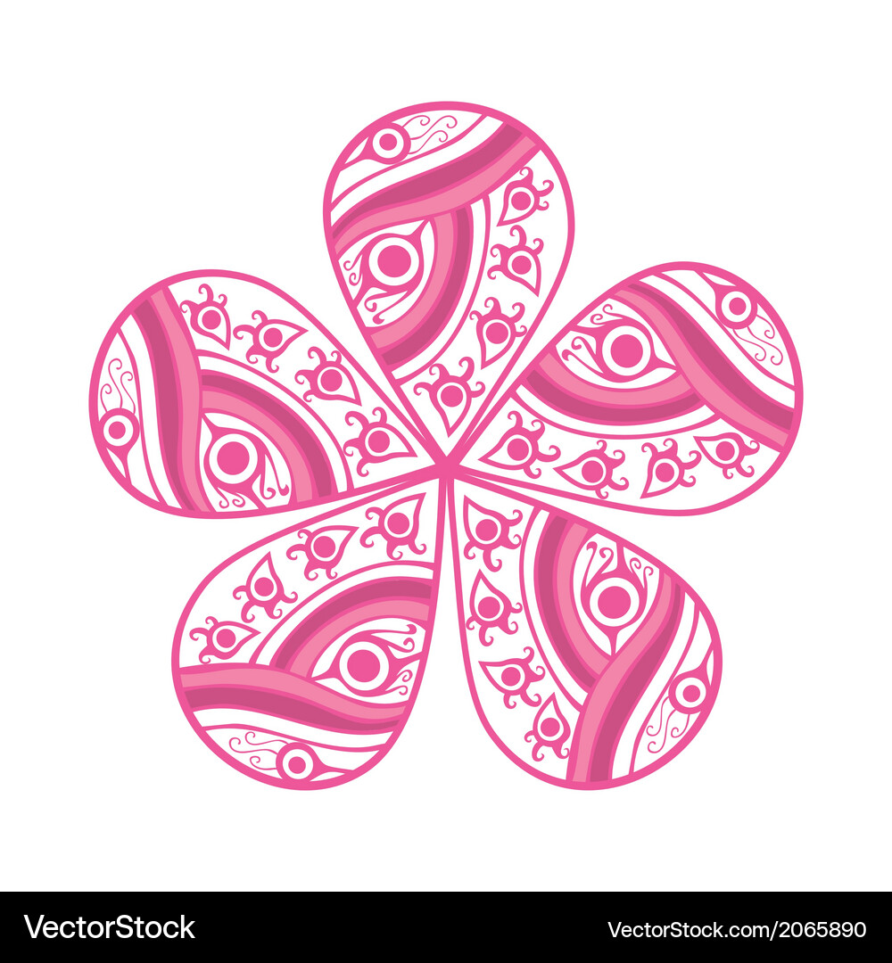 Flower Royalty Free Vector Image - VectorStock