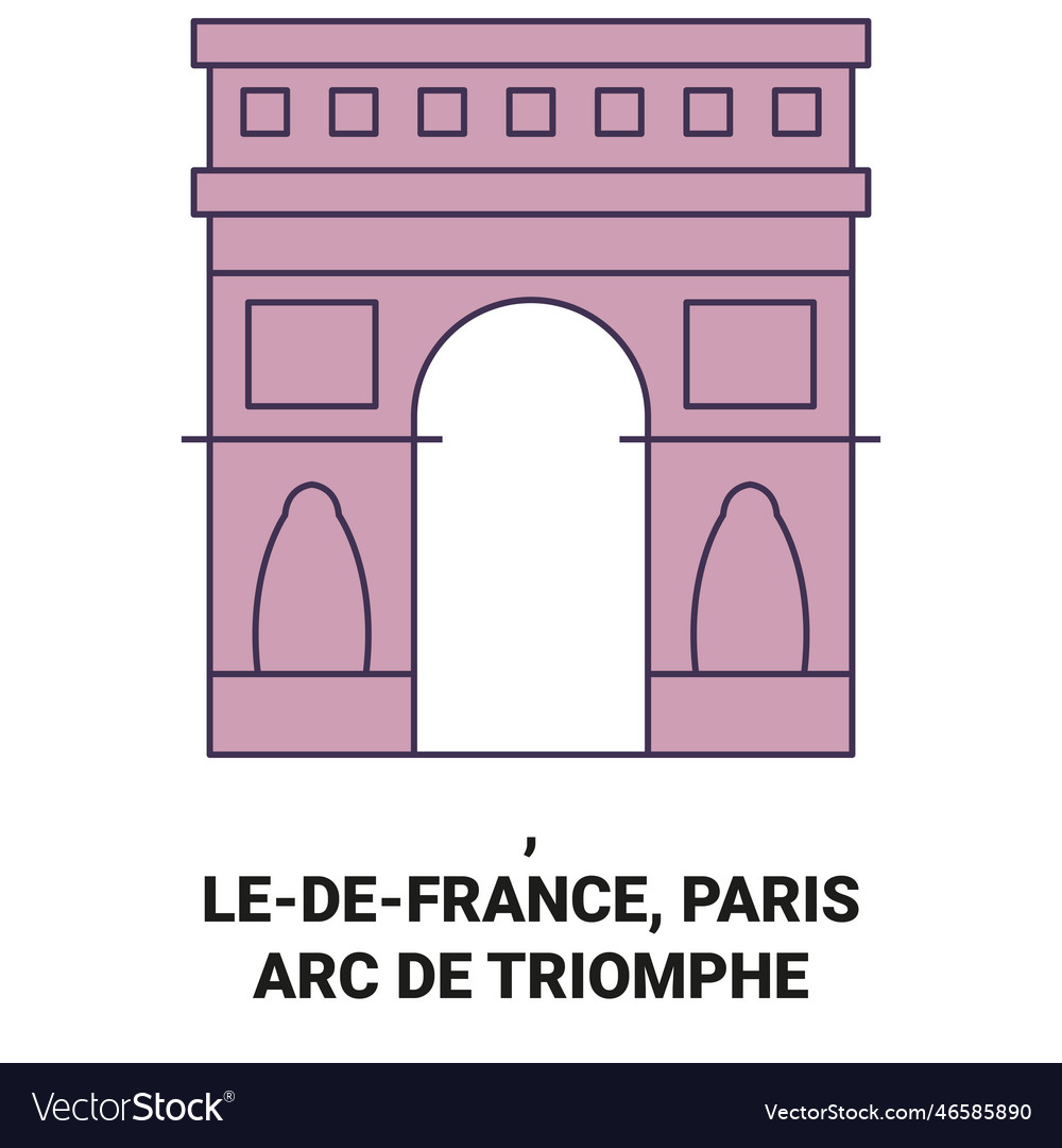 Frankreich paris arc de triomphe travel landmark