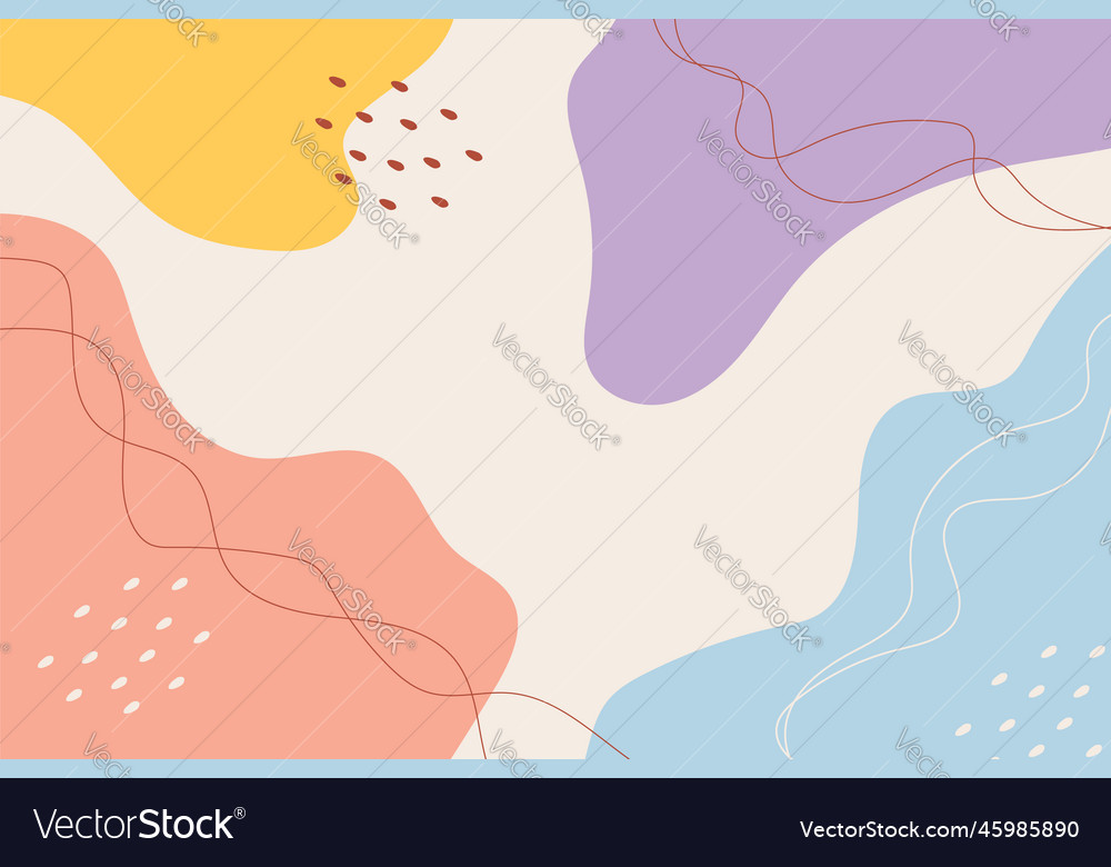 Pastel color background in abstract design