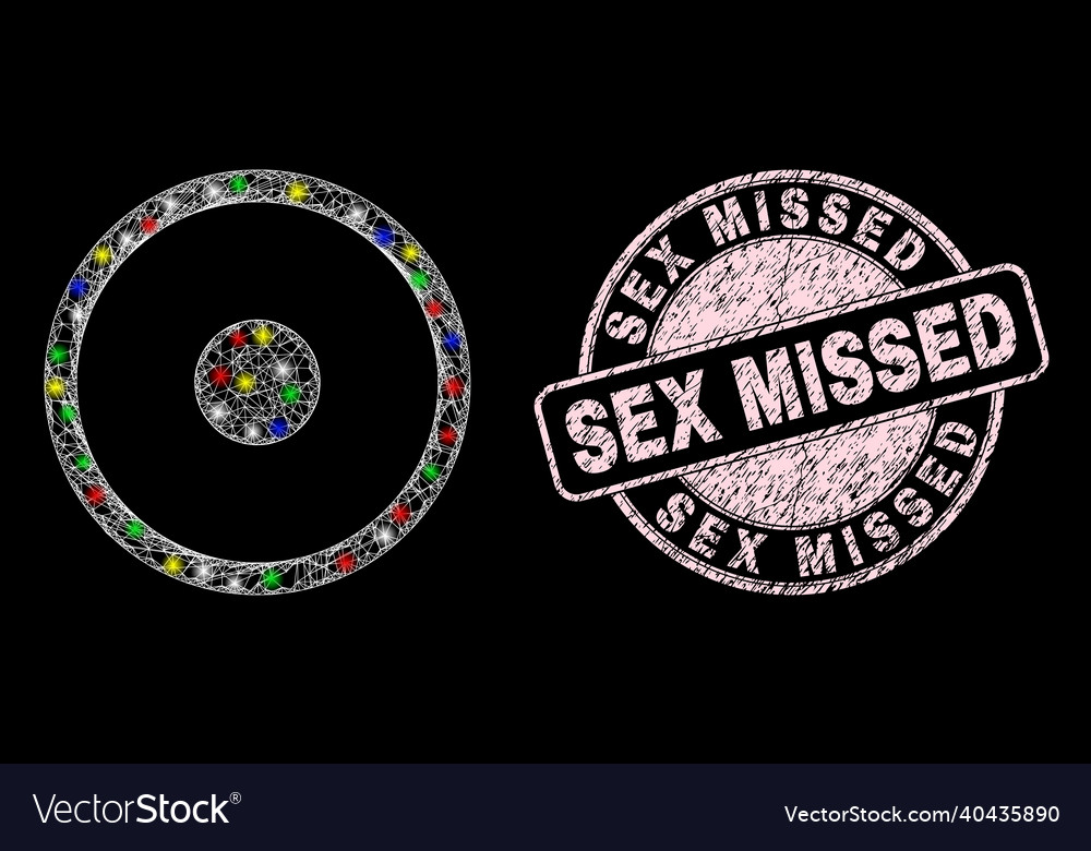 Gummi-Sex verpasste Abzeichen und glänzendes Netz geschlüpft