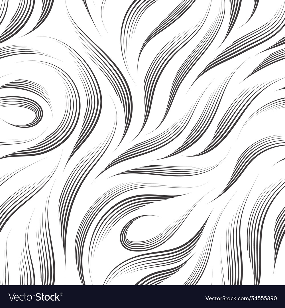 Seamless pattern lines drawn with a pen vector image Seamless pattern lines drawn with a pen