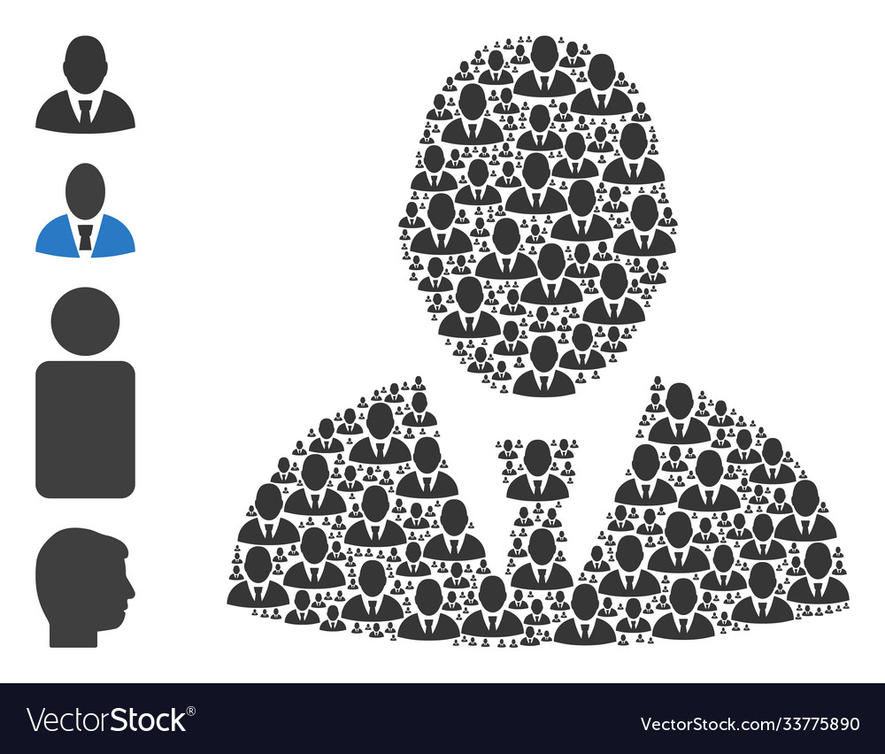 User profile recursive collage self icons