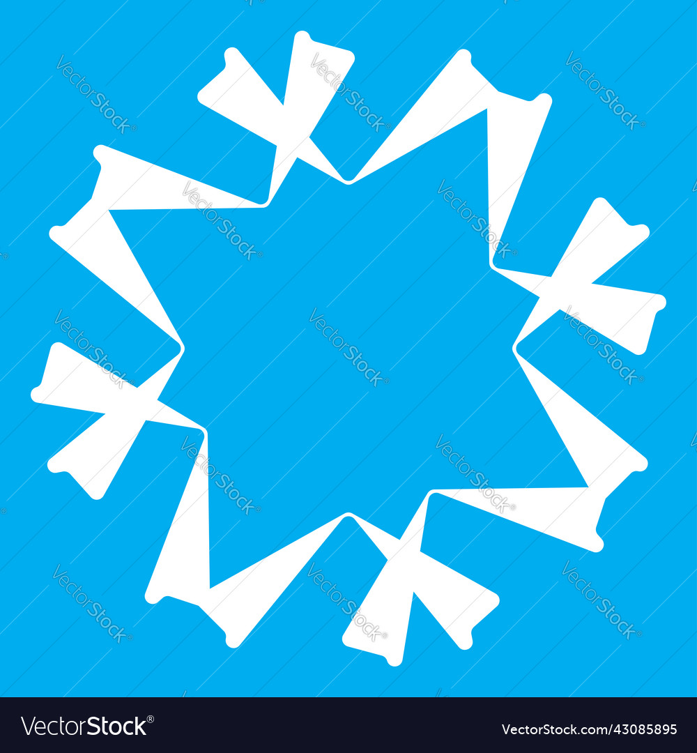 Abstractionist abstract geometric shape element