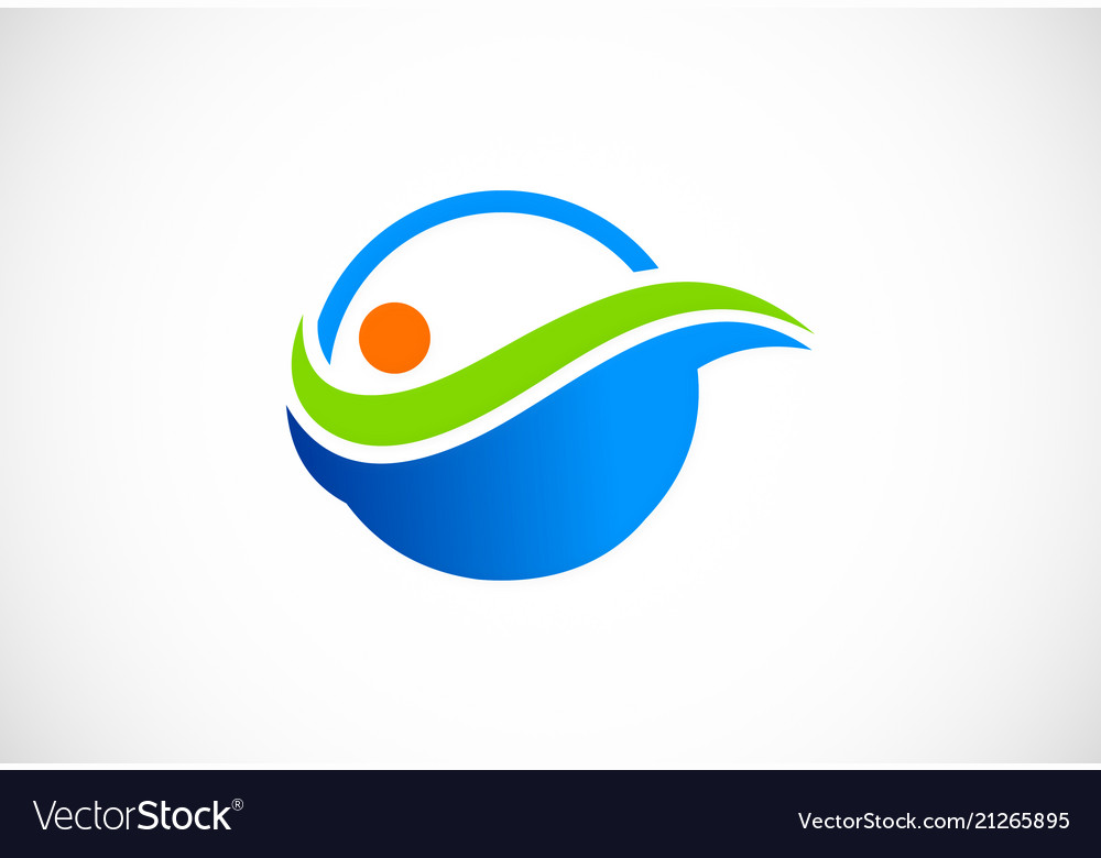 Bio organic water logo