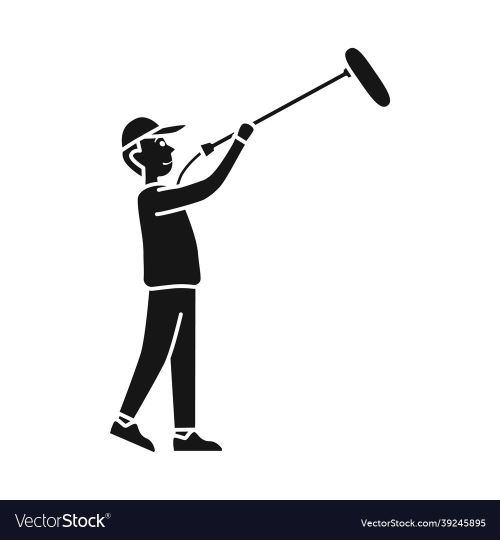Design of cameraman and light symbol web