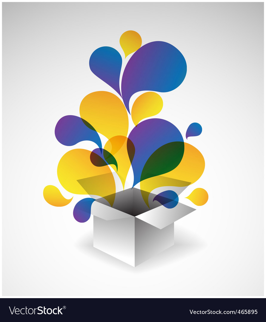 Exploding Gift Box - Colorful Burst