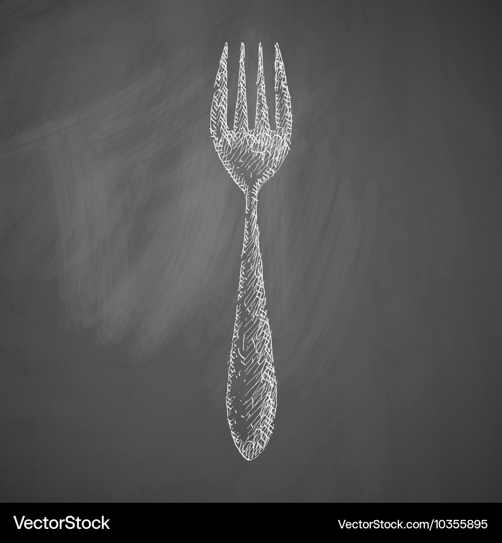 Fork icon Royalty Free Vector Image - VectorStock