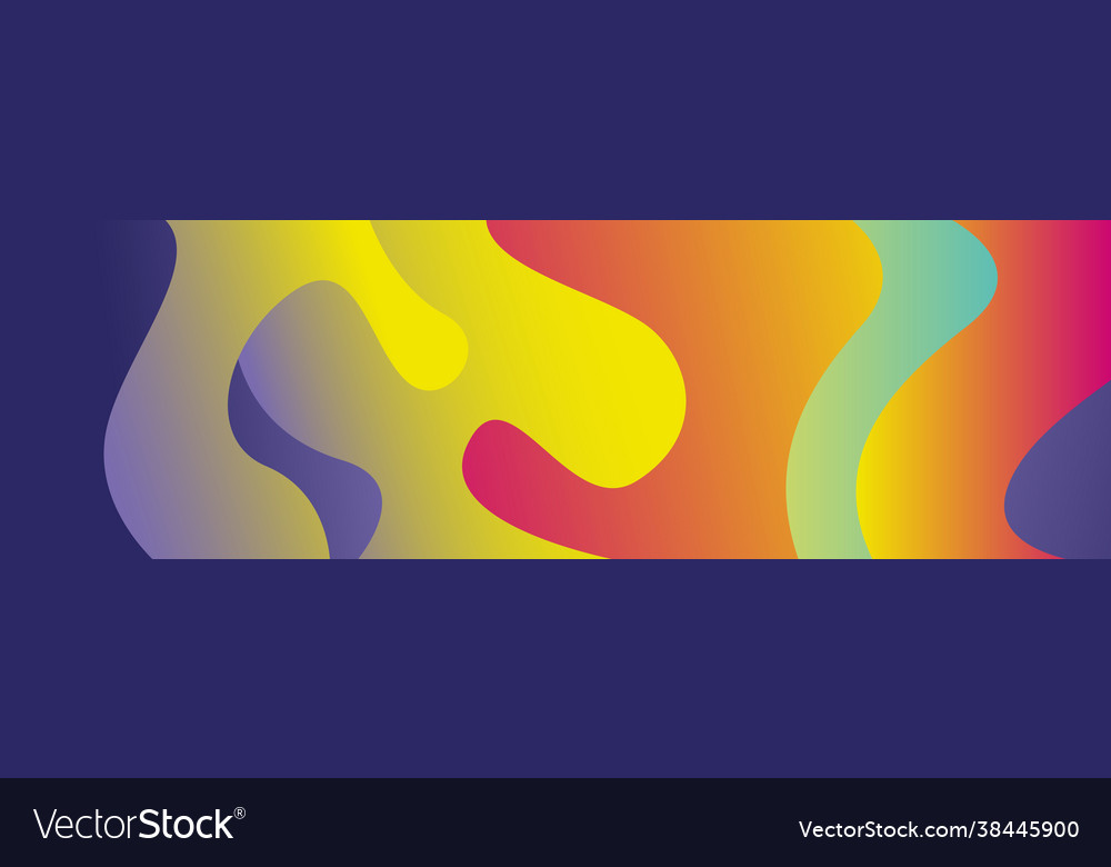 Abstract colorful background various geometric vector image Abstract colorful background various geometric