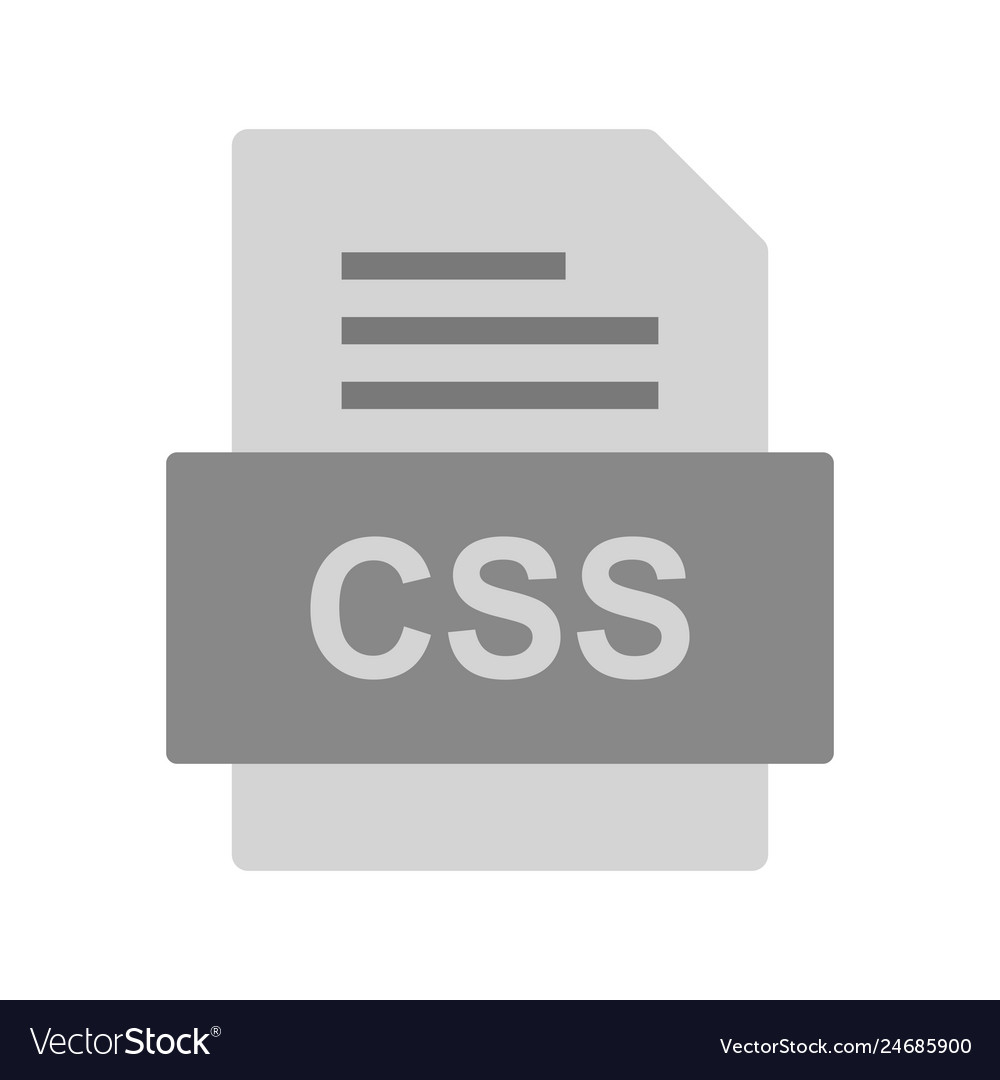 Css file document icon