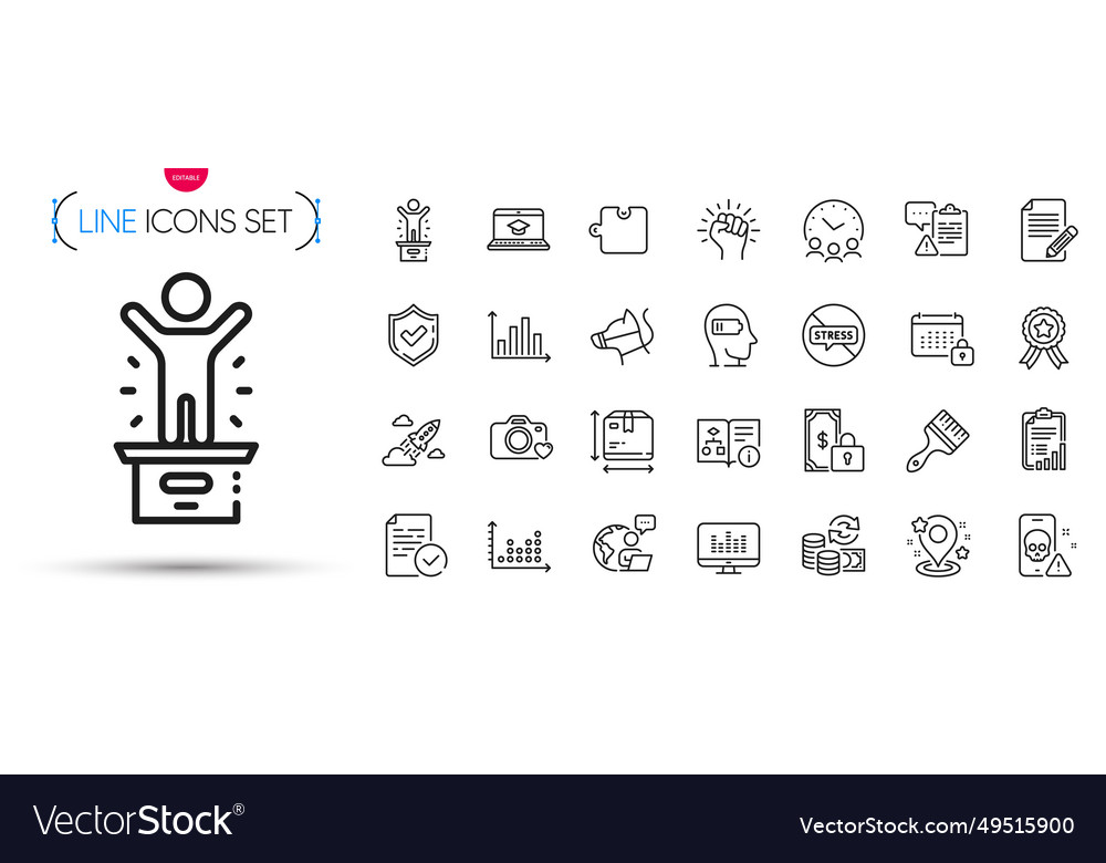 Pack of website education dot plot and diagram