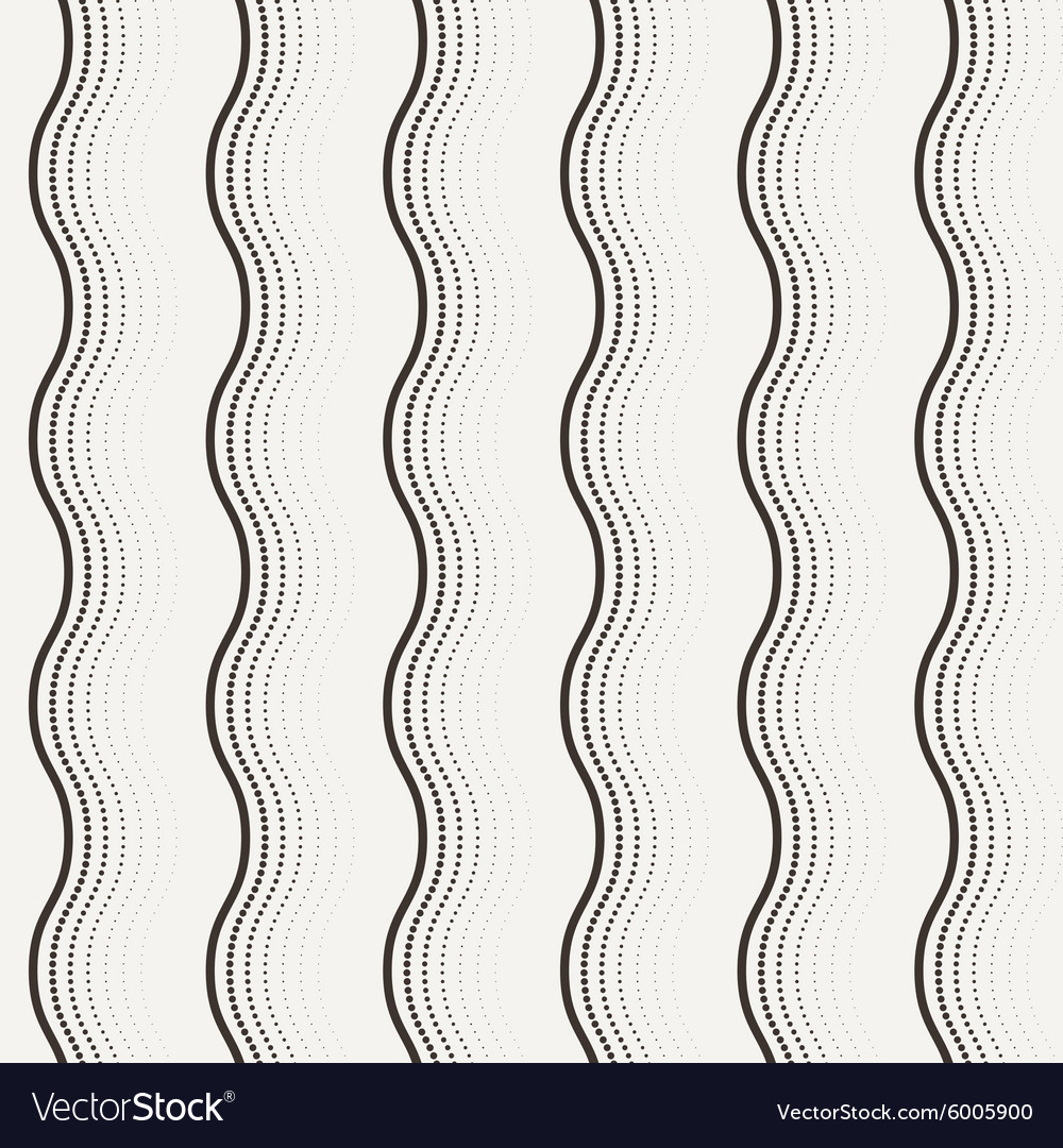 Seamless pattern of curved lines