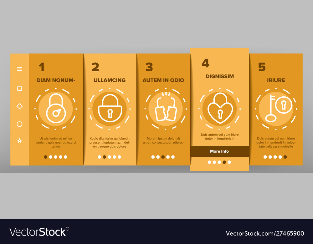 Type locks elements onboarding
