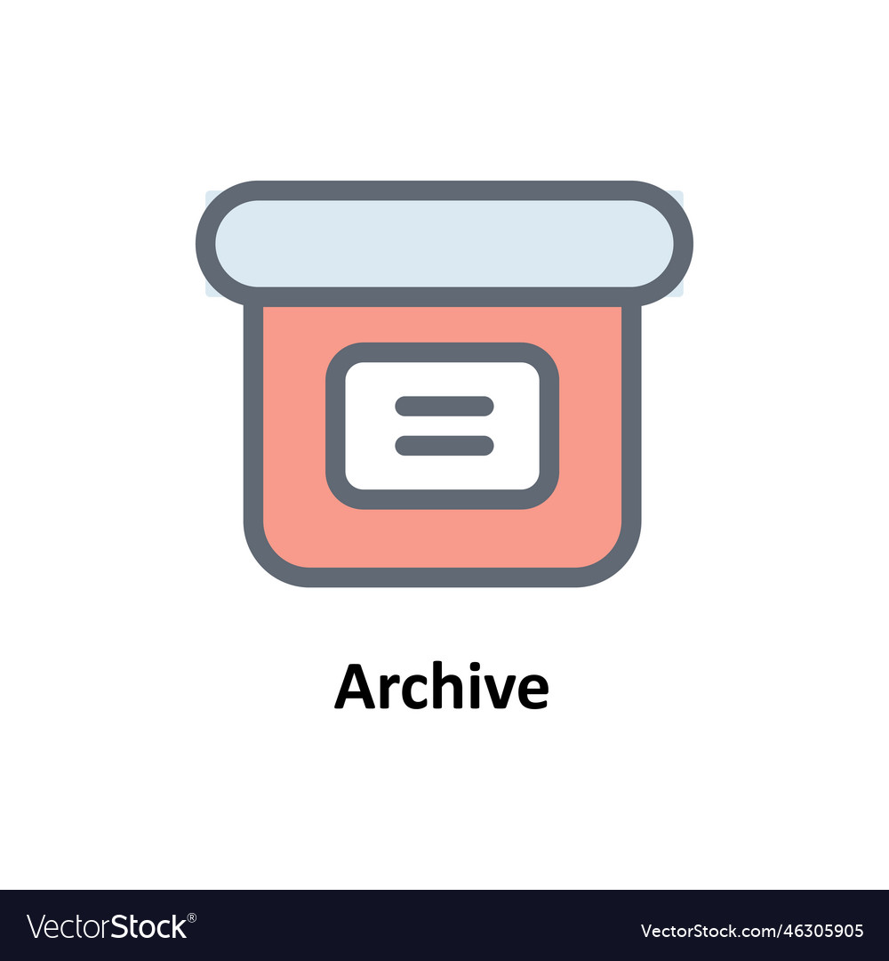 Archive Fill Icon - Simple Stock