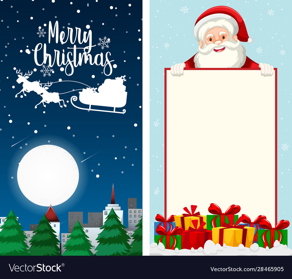 Background templates with christmas theme Vector Image