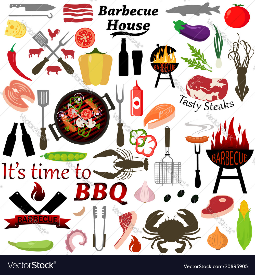 Barbecue & Grilled Food Set