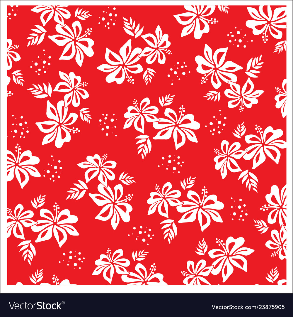Batik design style patterns are same for fabric vector image Batik design style patterns are same for fabric