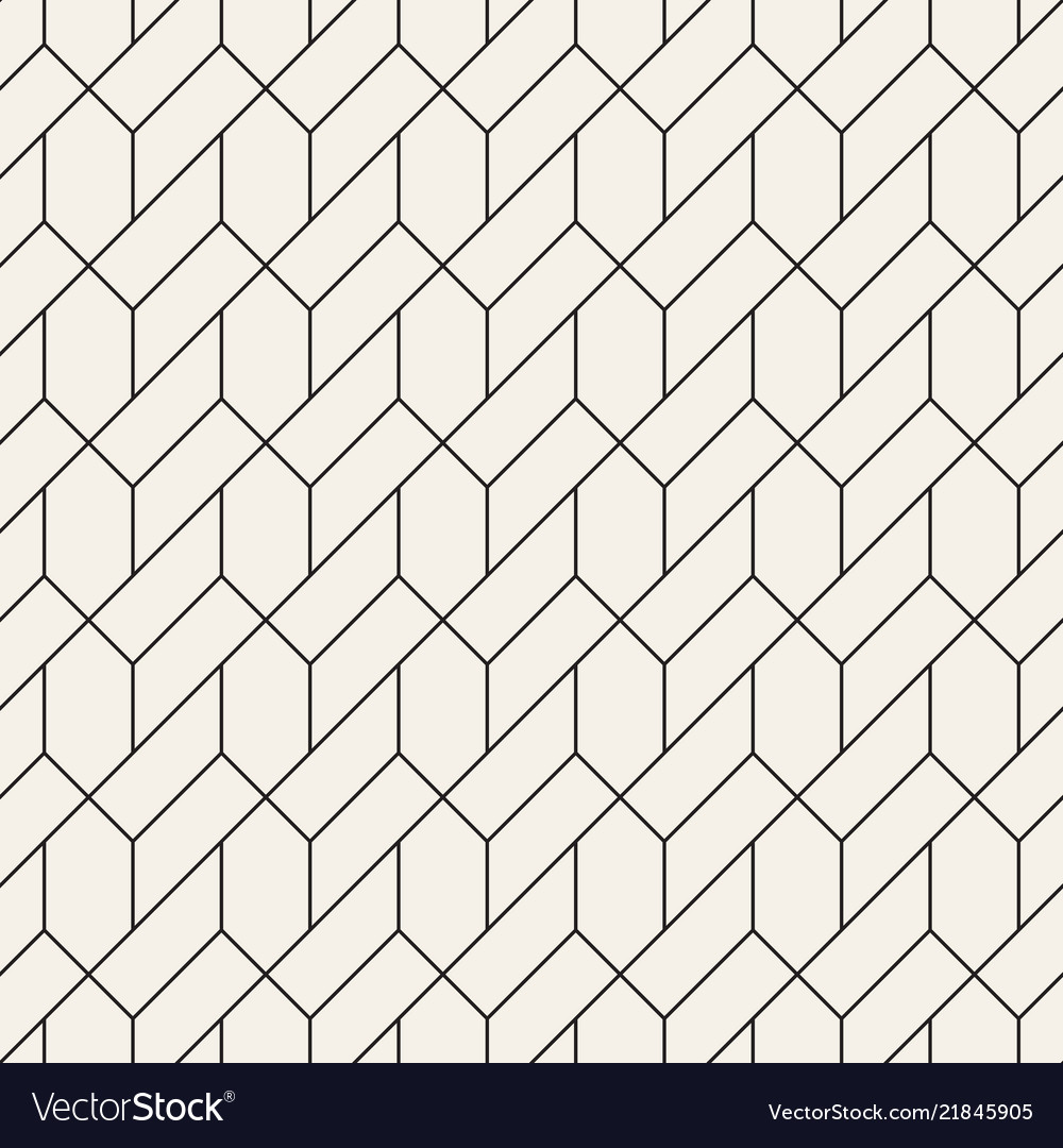 Geometric Line Tiling Pattern