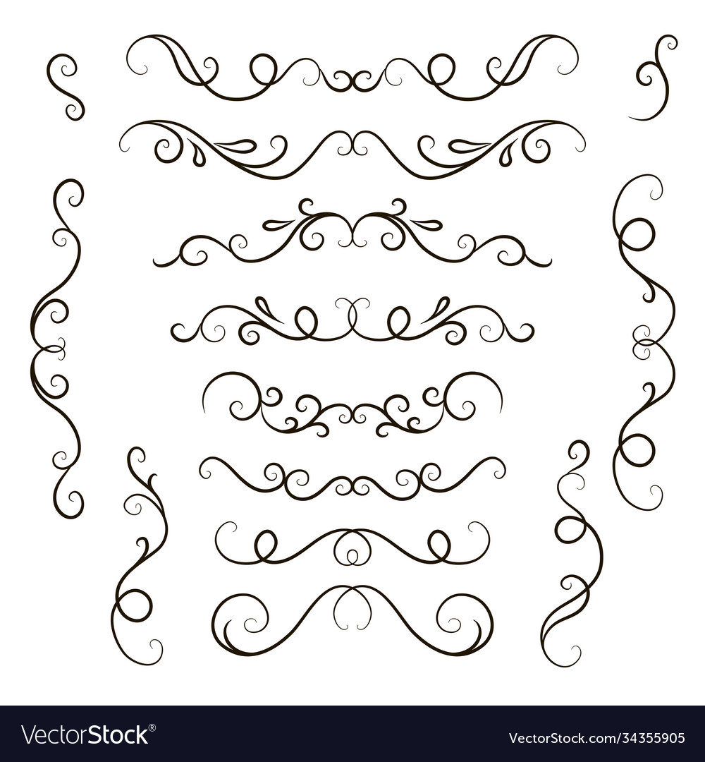 Line border Royalty Free Vector Image - VectorStock