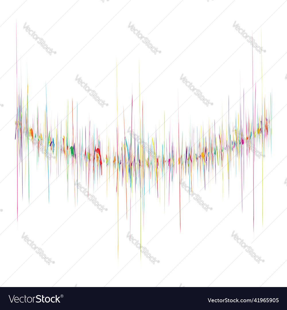 Sound music equalizer eq random lines chart graph Vector Image Sound music equalizer eq random lines chart graph