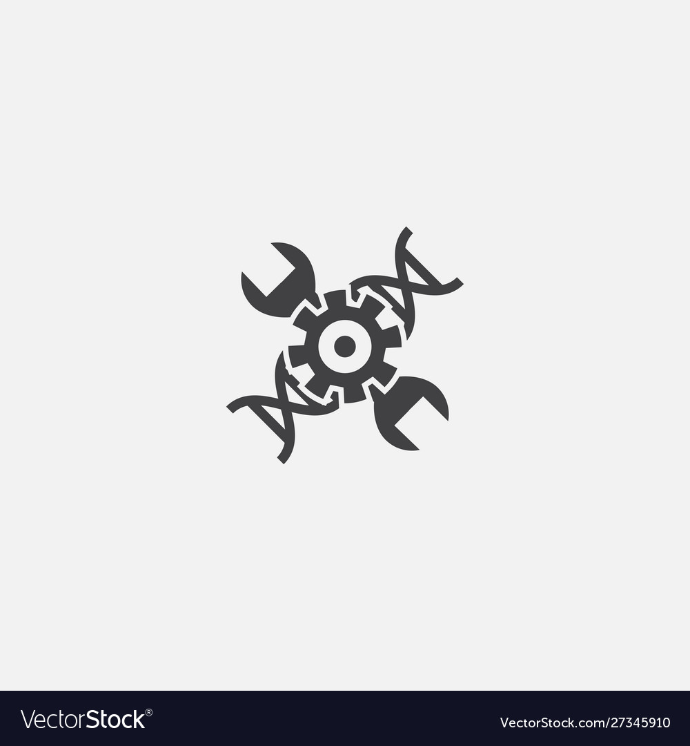 Biohacking base icon simple sign