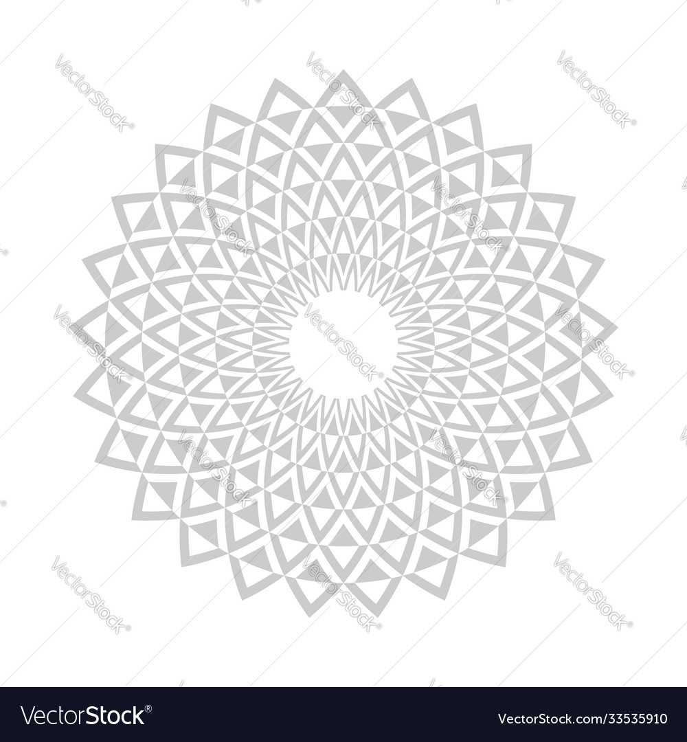 Decorative circle design element