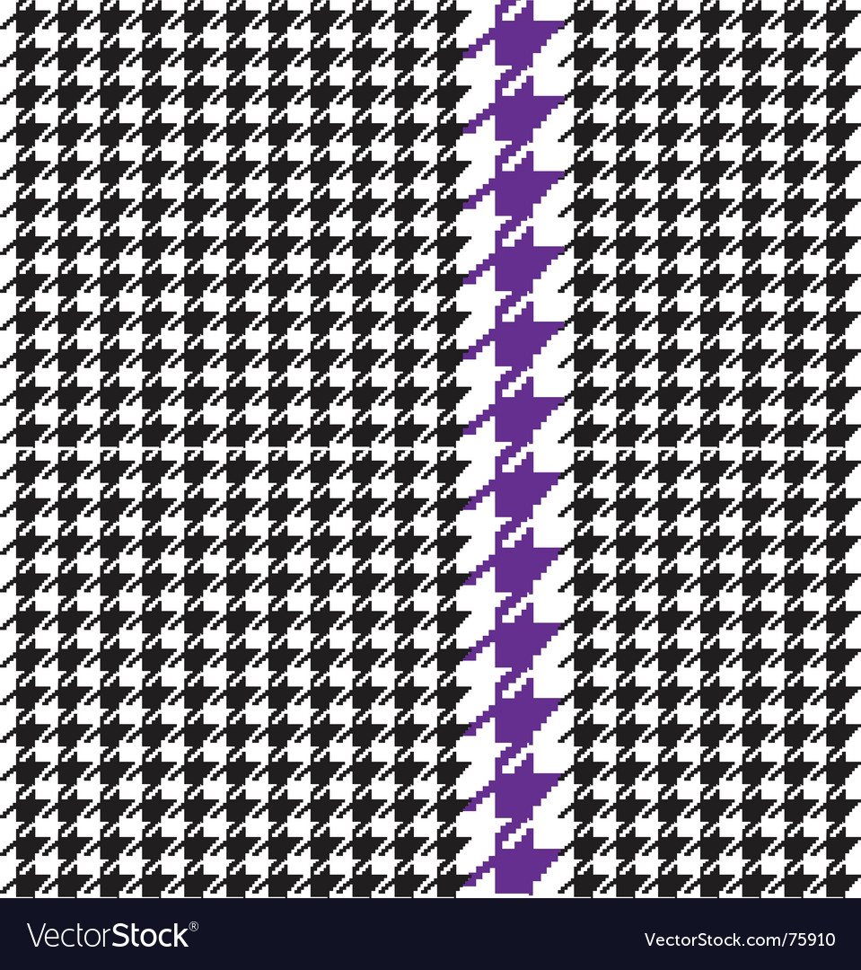 Houndstooth Pattern Pullover