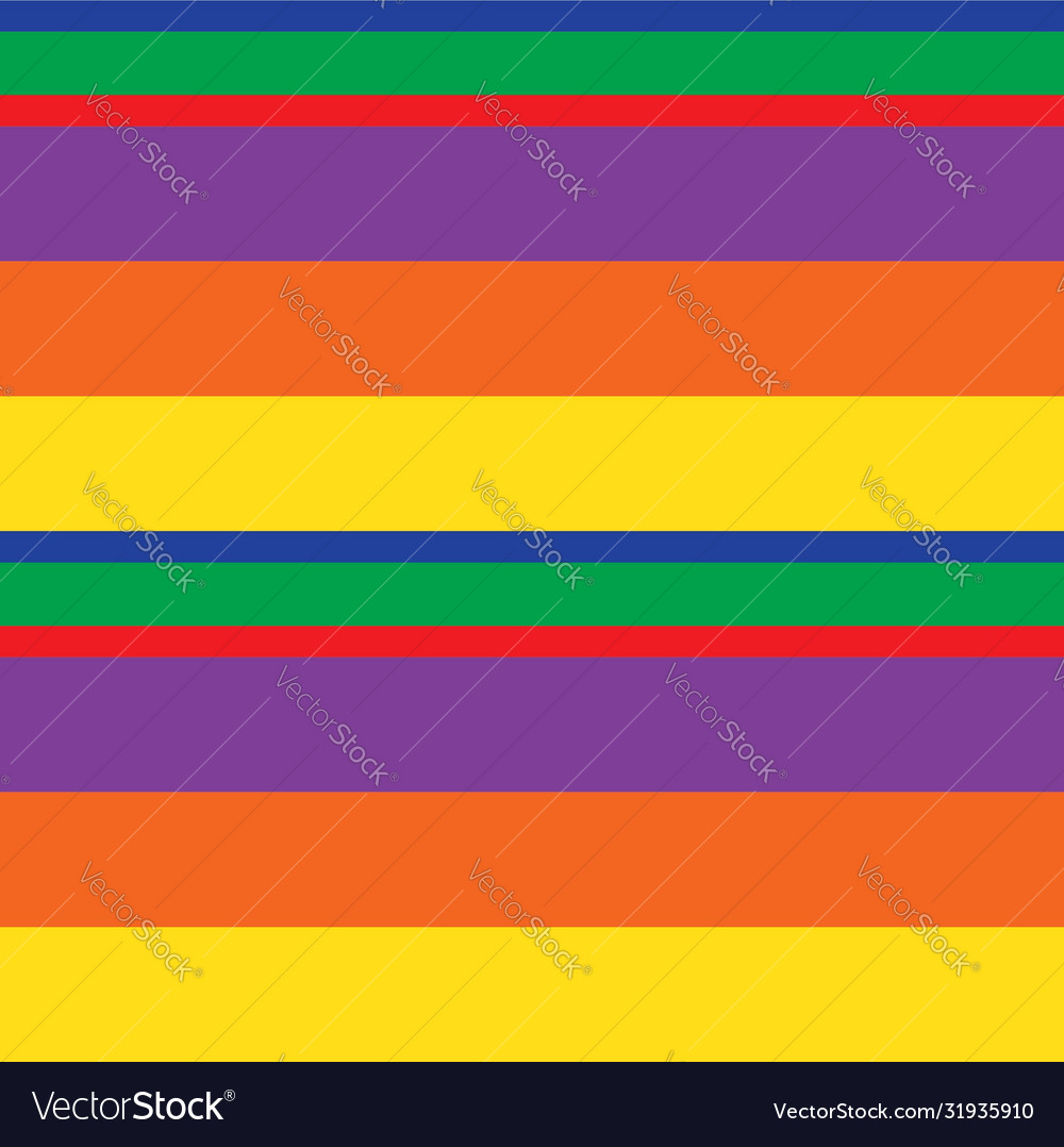Rainbow stripe seamless pattern background