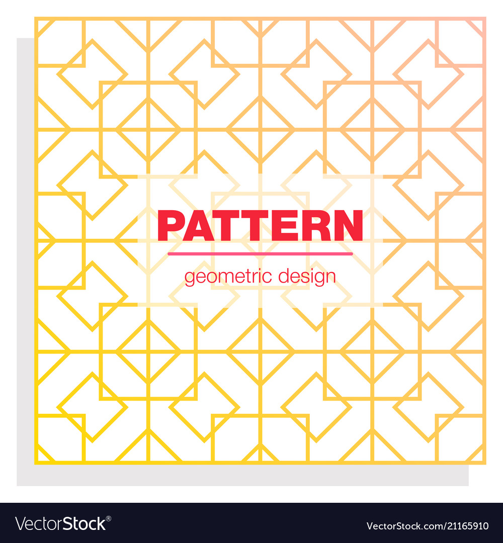 Seamless linear pattern with thin poly lines
