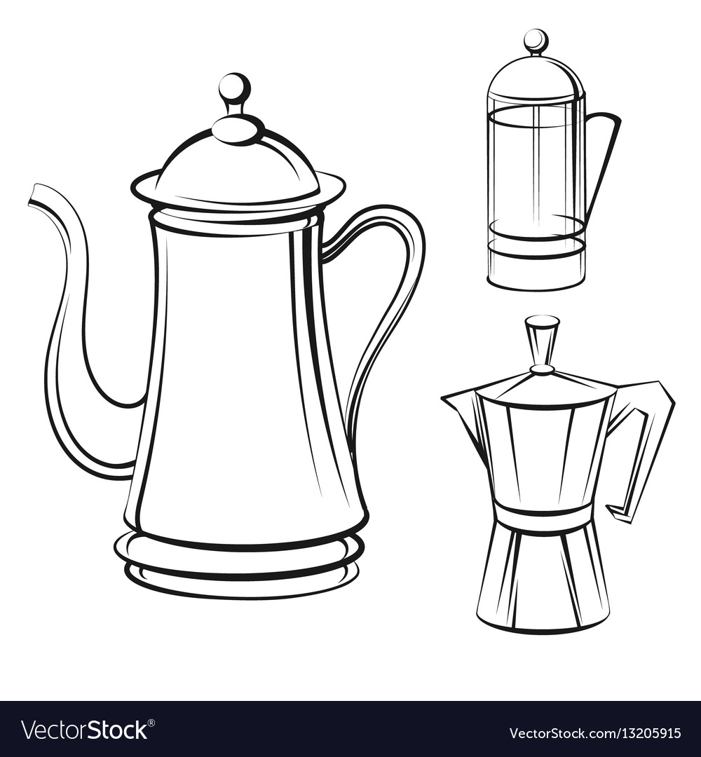 Free Free 329 Coffee Pot Svg SVG PNG EPS DXF File