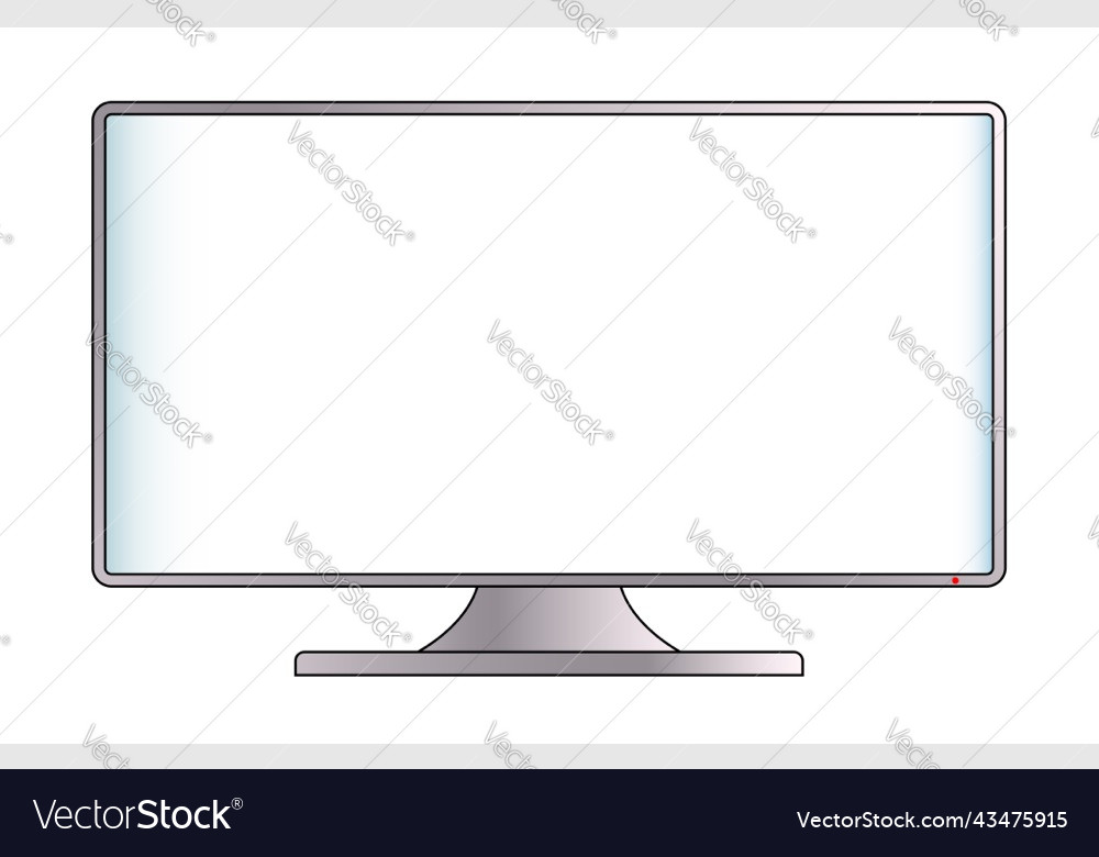 Computer monitor copy space