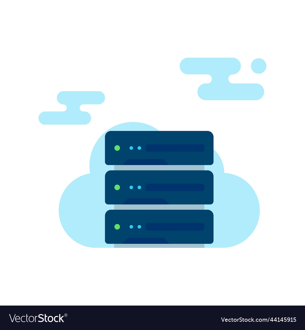 Database server data storage technology on cloud
