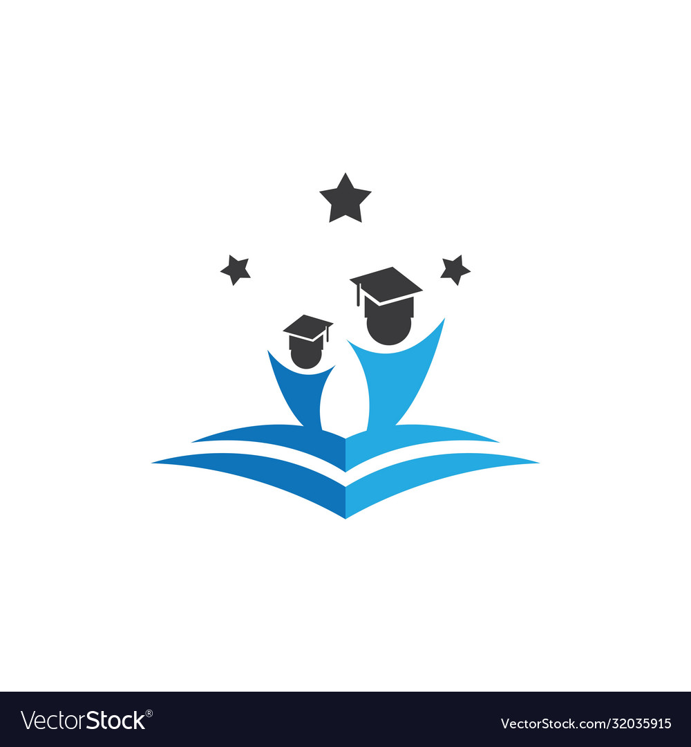 Smart education icon Royalty Free Vector Image