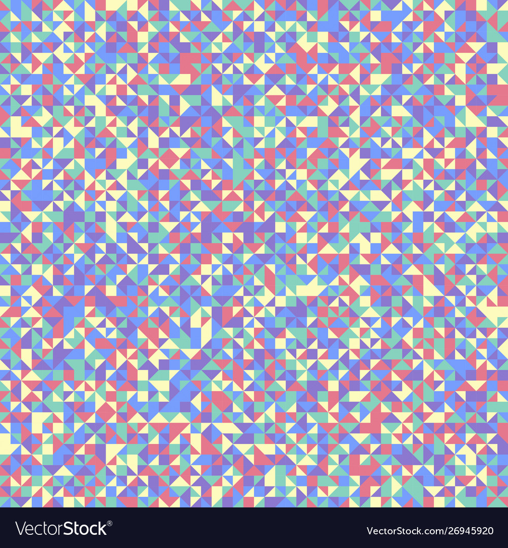 Abstract colorful polygonal mosaic triangle